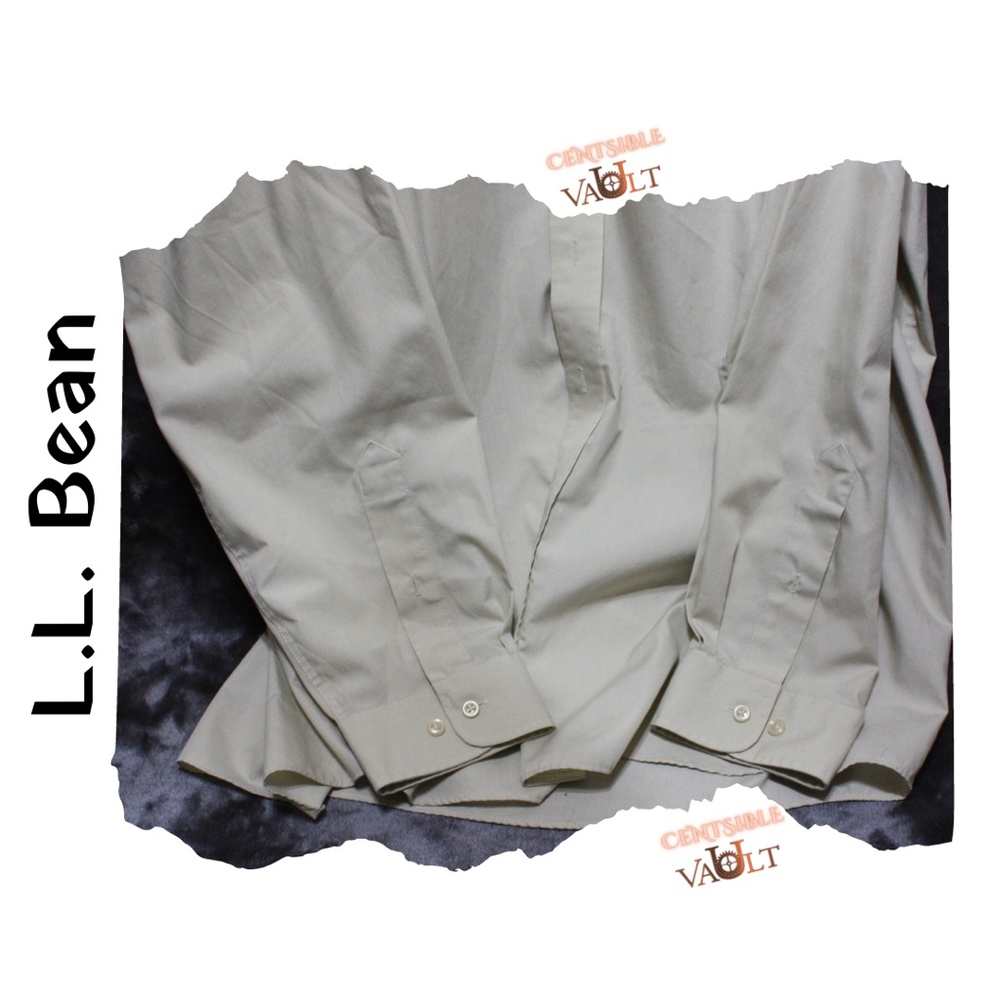 Men’s L.L. Bean XXL - Tall Dress Shirt - Picture 4 of 6